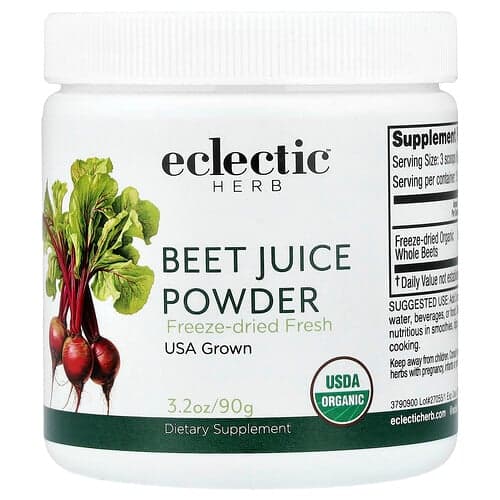 Eclectic Herb, Jus de betterave en poudre, 90 g