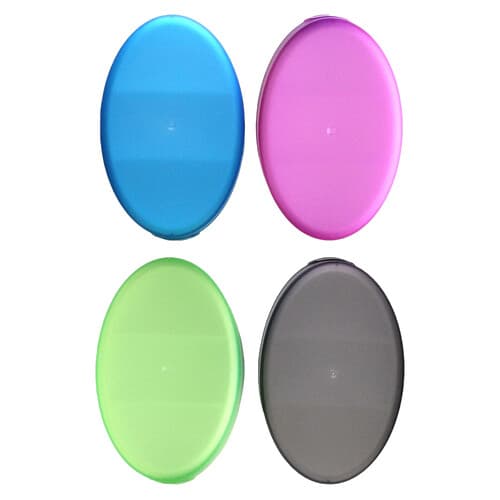 Ezy Dose, Contenants de pilules ovales, 4 pièces