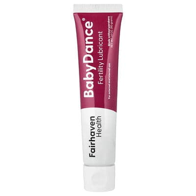 Fairhaven Health, BabyDance®, Lubrifiant pour fertilité, 1 tube multi-usage, 40 g