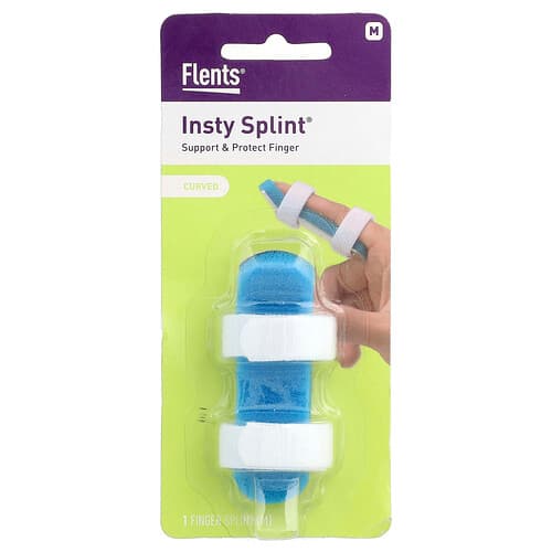 Flents, Insty Splint®, Courbé, M, 1 pièce
