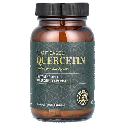 Global Healing, Quercétine d'origine végétale, 60 capsules (250 mg par capsule)