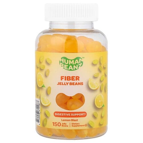 Human Beanz, Fibres de fèves à la gelée, Explosion de citron, 150 fèves à la gelée