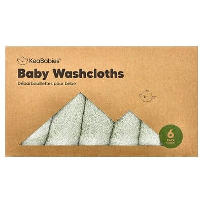 KeaBabies, Lingettes pour bébé, 6 pièces