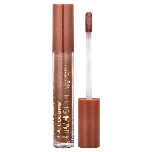 L.A. Colors, High Shine, Gloss à lèvres au beurre de karité, CGL935 Snuggle, 4 g