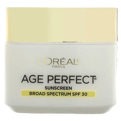 L'Oréal, Anti-affaissement + Unifier le teint Age Perfect, Collagen Expert Moisturizer, SPF 30, 70 g
