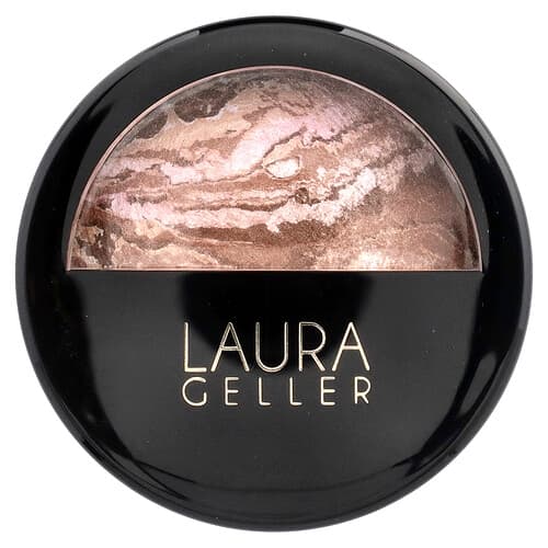 Laura Geller, Baked Bronze-N-Brighten, Poudre bronzante multifonction, 0007010B Moyen, 9 g