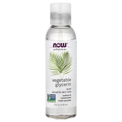 NOW Foods, Glycérine végétale, 118 ml