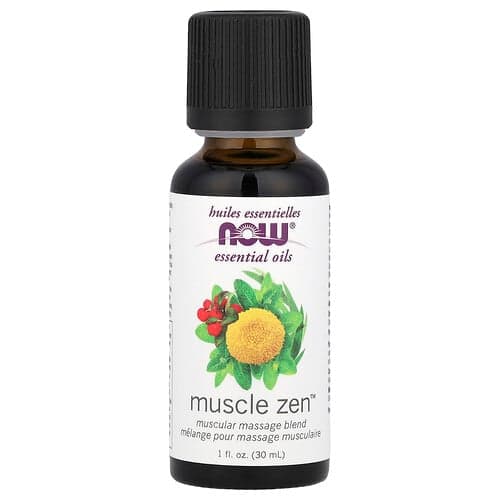 NOW Foods, Huiles essentielles, Muscle Zen™, 30 ml