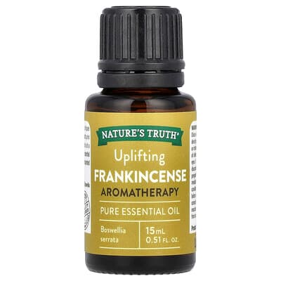 Nature's Truth, Huile essentielle pure, Encens revigorant, 15 ml
