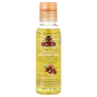 Okay Pure Naturals, Huile de jojoba mélangée, 59 ml