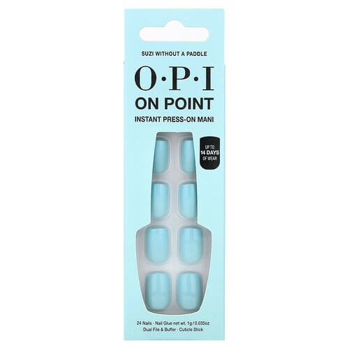 OPI, On Point, Manipulateur à pression instantanée, Court, Suzi sans agitateur, Kit de 27 pièces