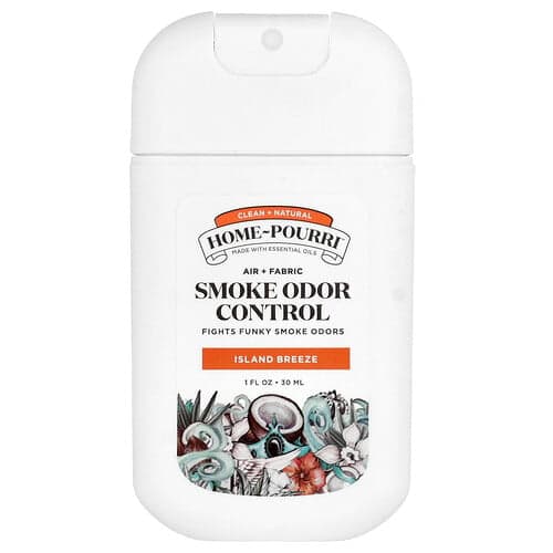 Poo-Pourri, Home-Pourri™, Contrôle des odeurs de fumée, Brise des îles, 30 ml