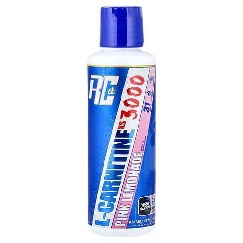 Ronnie Coleman, Vital Edition, L-Carnitine XS 3000, Limonade rose, 473,28 ml