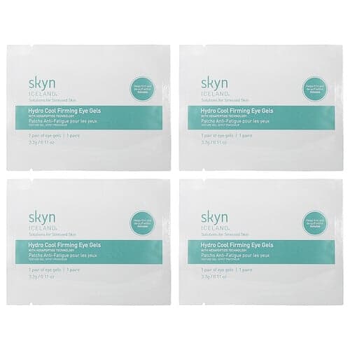 Skyn Iceland, Gels raffermissant pour les yeux, 4 paires