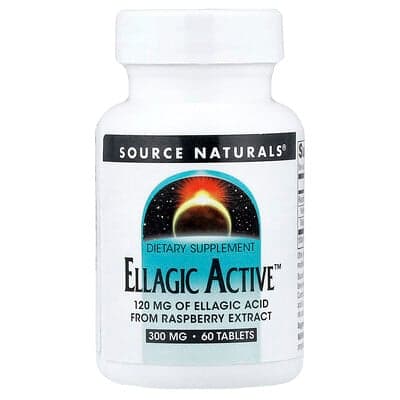 Source Naturals, Ellagic Active™, 60 comprimés