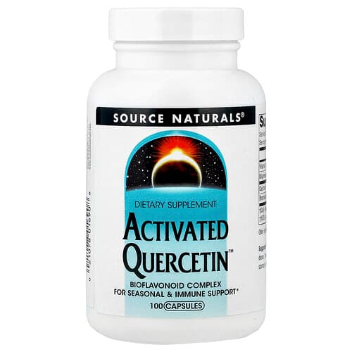 Source Naturals, Quercétine activée, 100 capsules