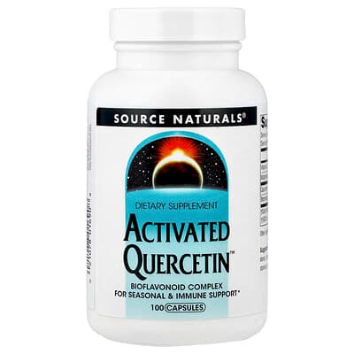 Source Naturals, Quercétine activée, 100 capsules