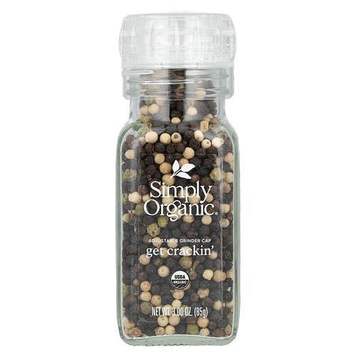 Simply Organic, Get Crackin, Mélange poivré, 3.00 oz (85 g)