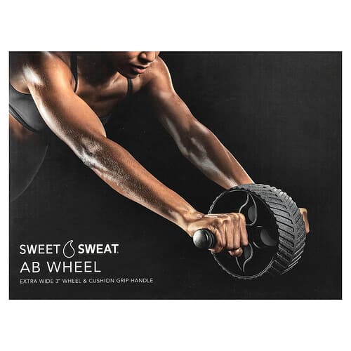 Sports Research, Performance Roulette à abdominaux + Protège-genoux inclus