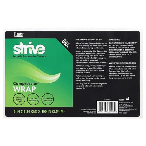 Strive, Thérapie par compression réutilisable, Bandes compressives, 1 pièce