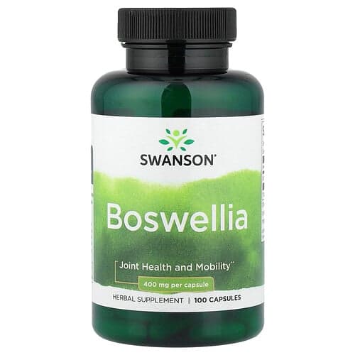 Swanson Vitamins, Boswellie, 400 mg, 100 capsules