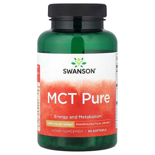 Swanson Vitamins, TCM pur, 1000 mg, 90 capsules à enveloppe molle
