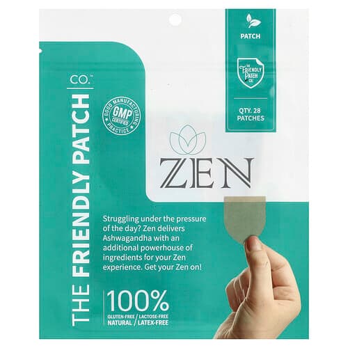 The Friendly Patch, Zen, Patch anti-stress, 28 patches