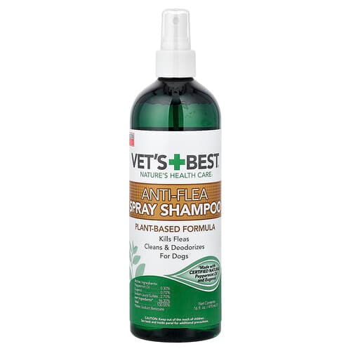 Vet's Best, Shampooing anti-puces pour chiens, 470 ml