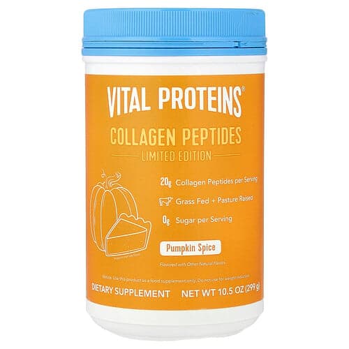 Vital Proteins, Peptides de collagène, Pumpkin spice, 299 g