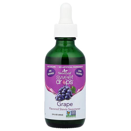 SweetLeaf Stevia, Sweet Drops, Raisin, 60 ml