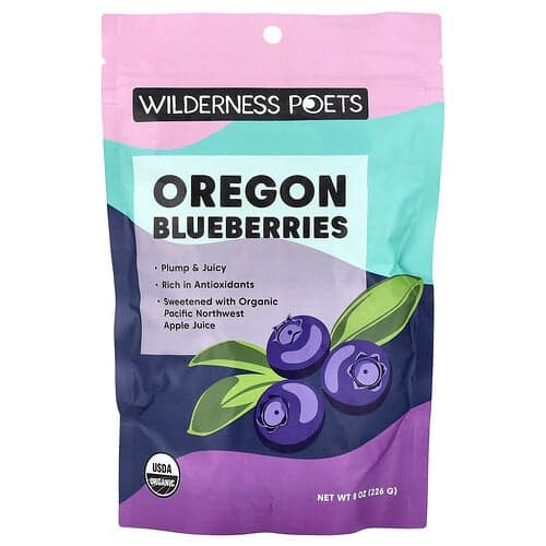 Wilderness Poets, Myrtilles de l'Oregon, 226 g