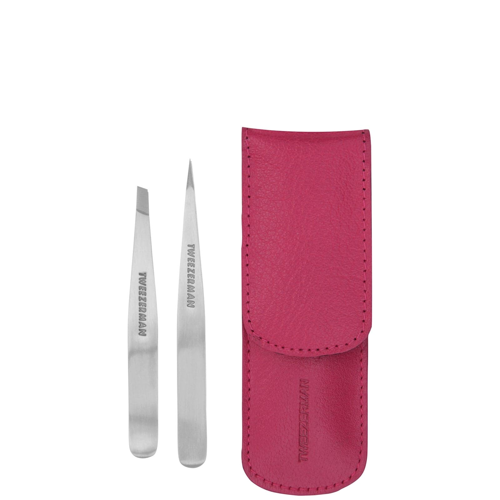 Tweezerman Kit de Petites Pinces à Épiler - Rose