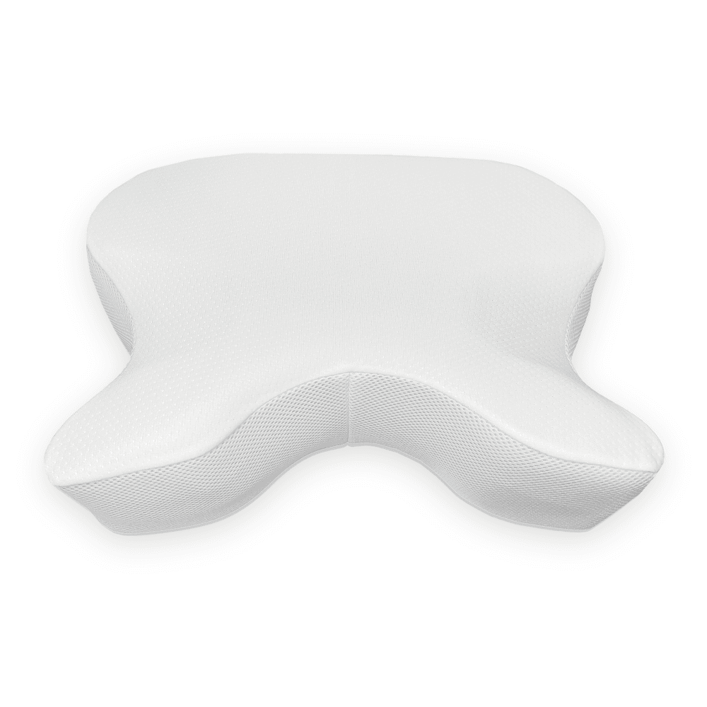Oreiller spécial PPC oxyhero, mi-ferme, housse amovible, hauteur réglable, mousse à mémoire de forme, ventilation en PPC, CPAP, apnée du sommeil
