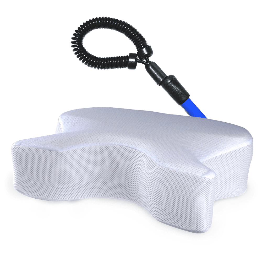 Pack Bonne Nuit oxyhero (oreiller spécial PPC + support de tuyau de PPC), plus de confort pendant la PPC, CPAP, apnée du sommeil
