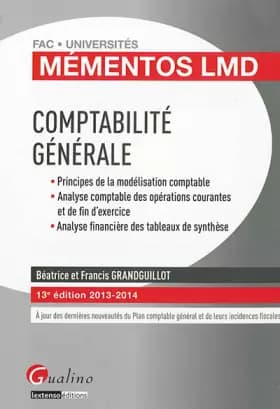 Comptabilité générale - Francis Grandguillot, Béatrice Grandguillot