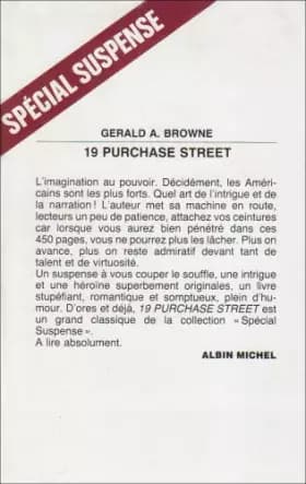 19 [Nineteen] Purchase Street - Gérald Browne