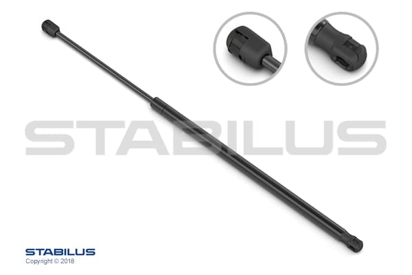 STABILUS Vérin de hayon, coffre set2614kl pour VAUXHALL OPEL