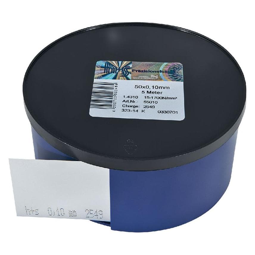 H+S, Outils de mesure, Rubans laminés de précision