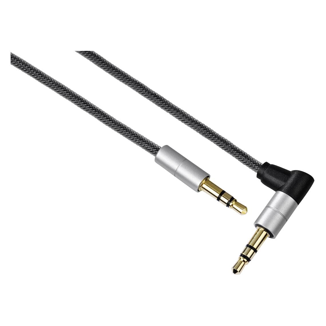 Hama AluLine 0.75m (0.75 m, Câble AUX), Câble audio
