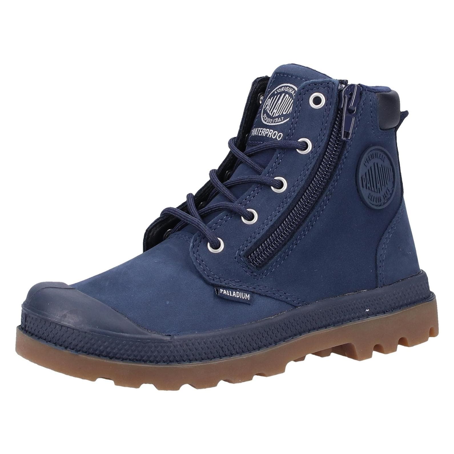 Palladium, Hommes, Bottes, Stiefelette, Bleu, (29)