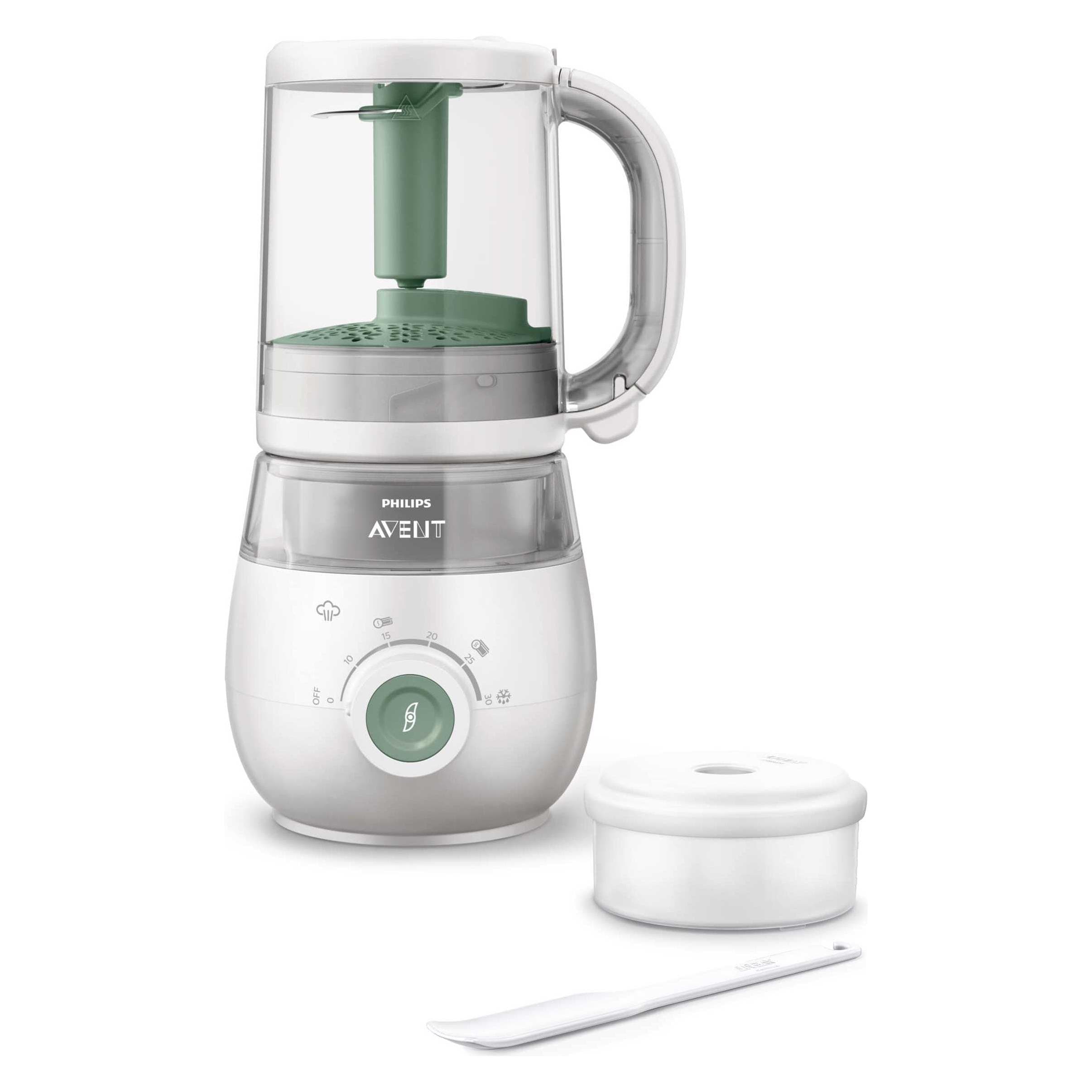 Philips Avent, Appareil de cuisson pour bébé, Cuit-vapeur et mixeur combiné 4-en-1