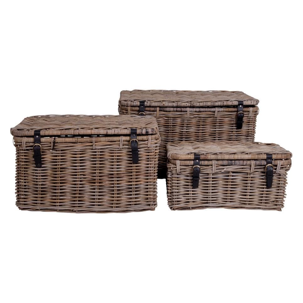 House Nordic, Corbeille de rangement, Depok (51 cm, 3x)