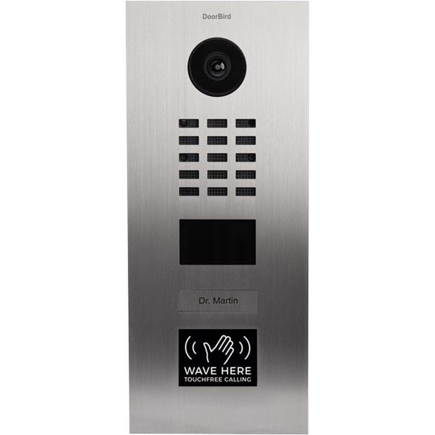 Doorbird, Sonnette + interphone, Poste de porte IP D2101WV