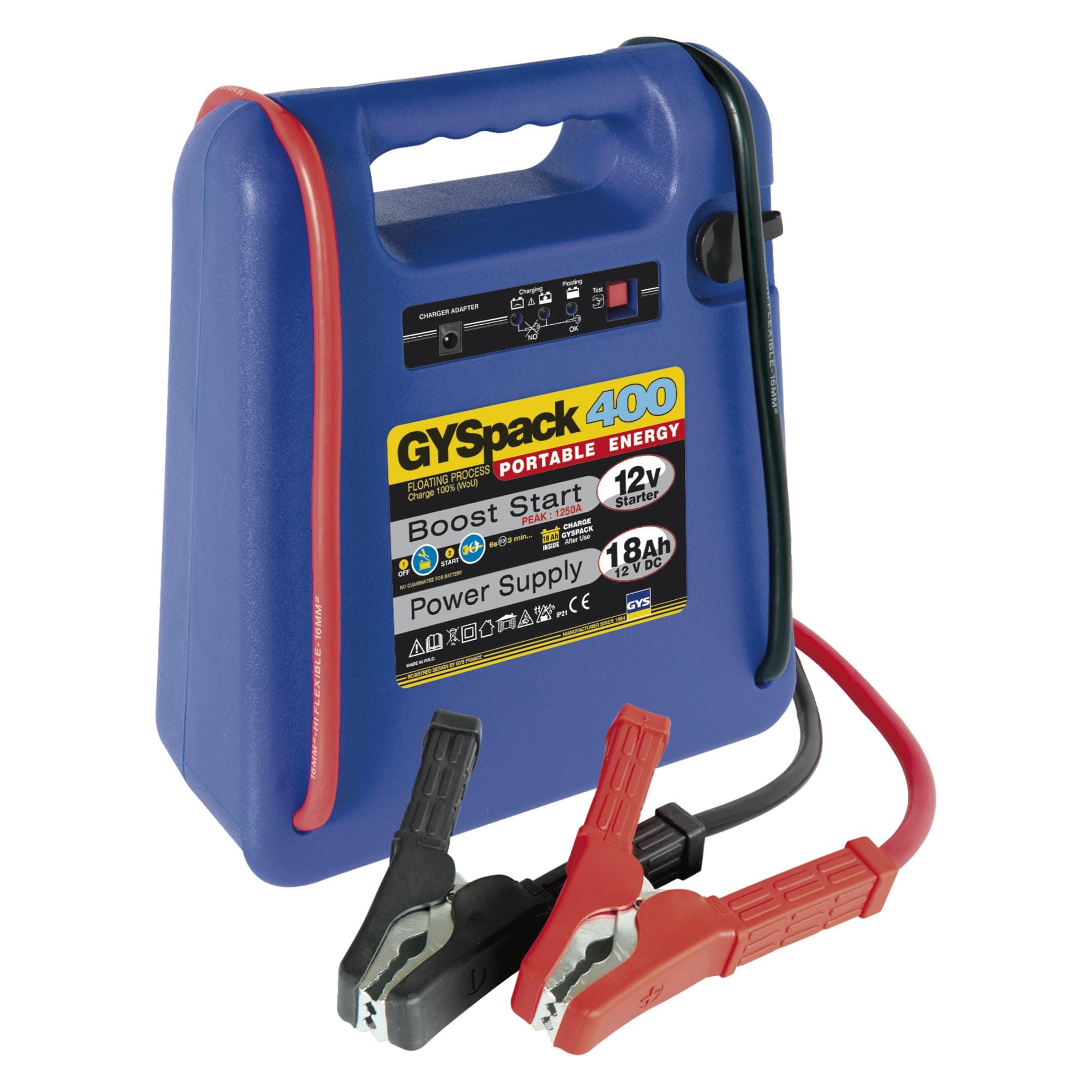 GYS, Aide au démarrage, Gyspack 400 (1200 A, 18000 mAh)