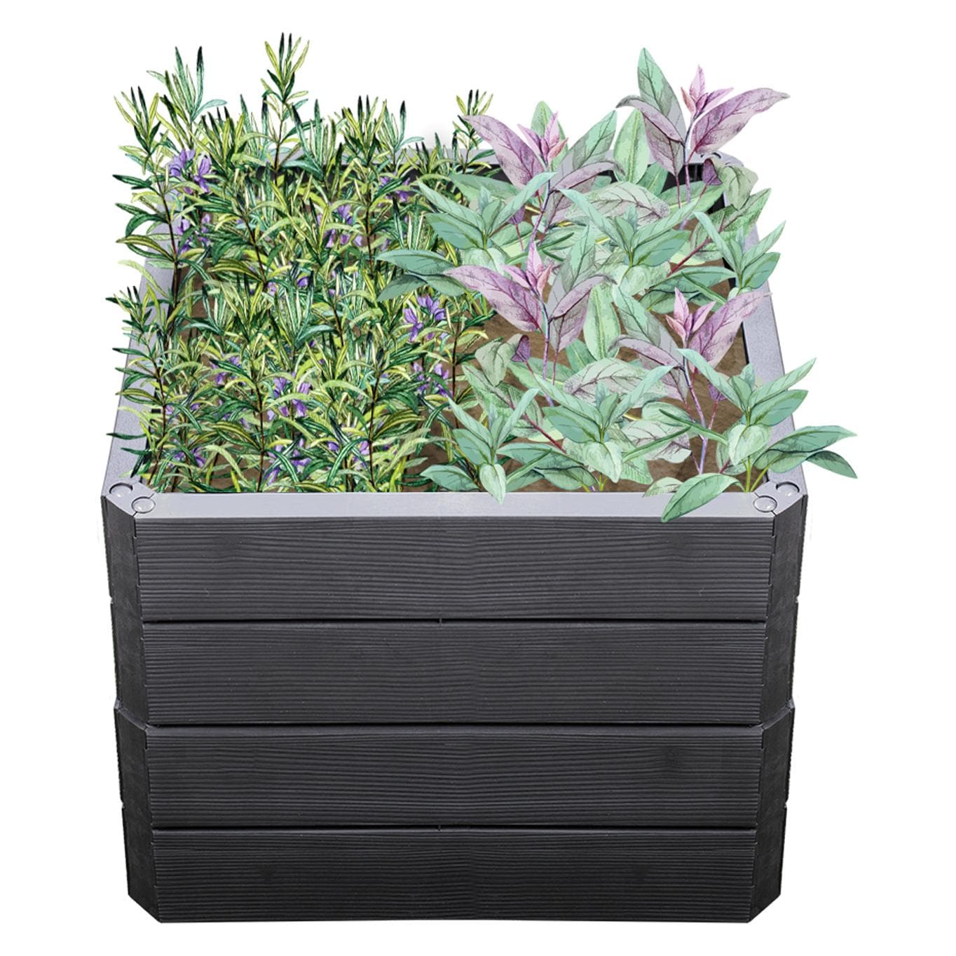 Garantia, Jardinière surélevée, Ergo Quadro S 50