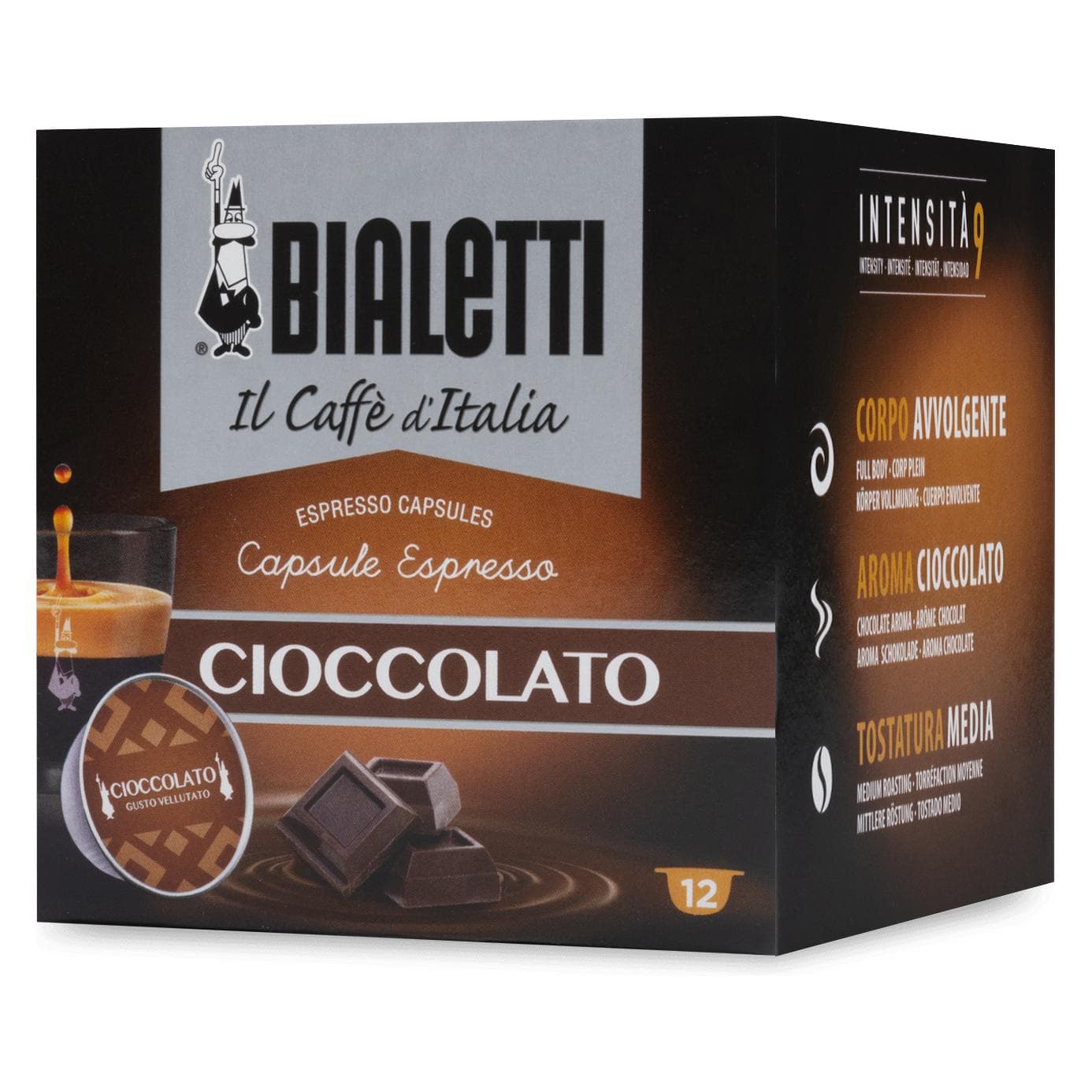 Bialetti Cioccolato, Machine à café : accessoires