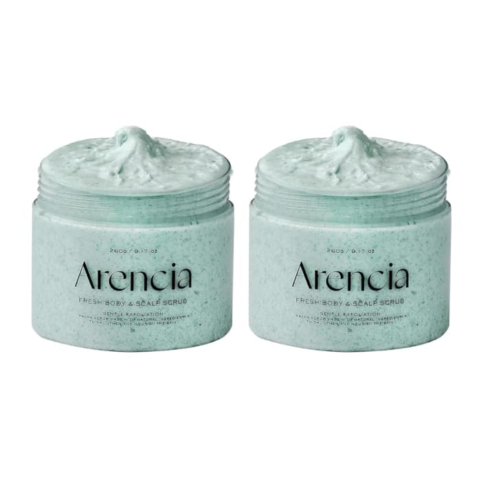 [OFFRES]Arencia - Fresh Cloud Body Scrub - 260g - French Mint & Lily (2ea) Set
