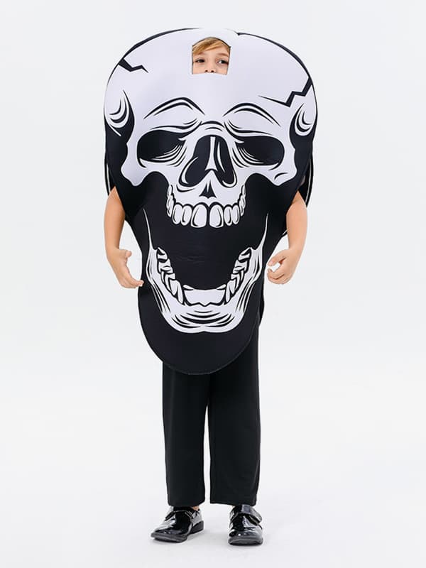 Halloween Déguisement d\\'Halloween pour enfants Haut en polyester noir pour enfants