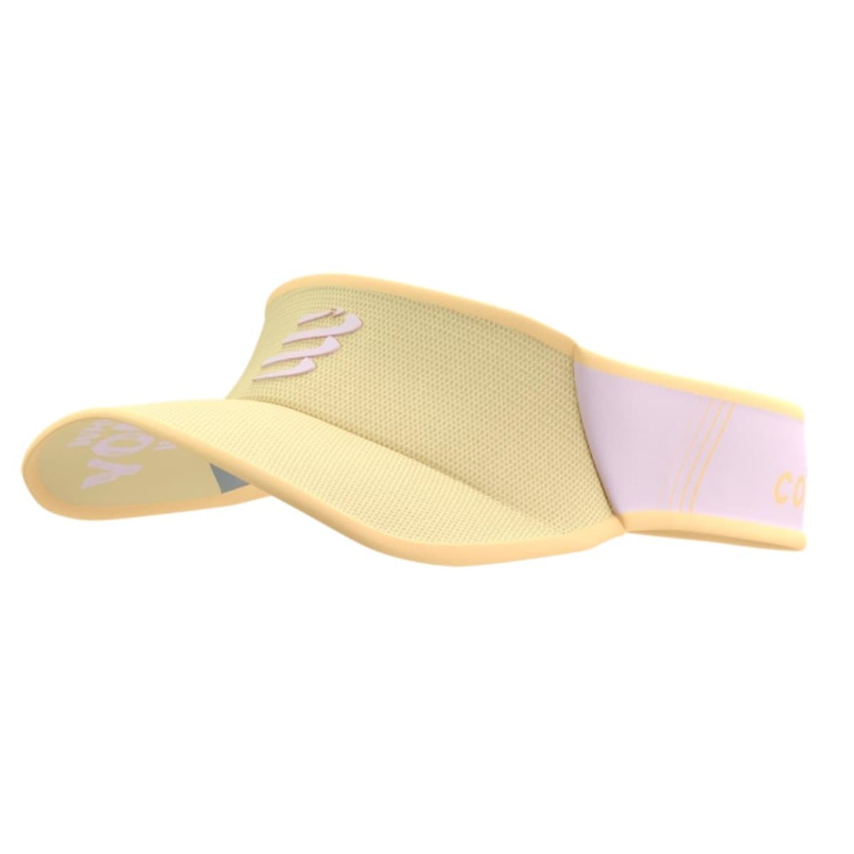 Compressport Ultralight Vizier Geel Roze