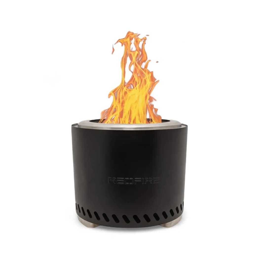 Brasero Volcano Large - acier inoxydable noir
